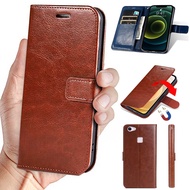 【Ready Stock】For Vivo V7 5.7 inch 1718 Wallet Case PU Leather Flip Folio Magnetic Case with RFID Blocking Card Holder Kickstand Shockproof Back Cover