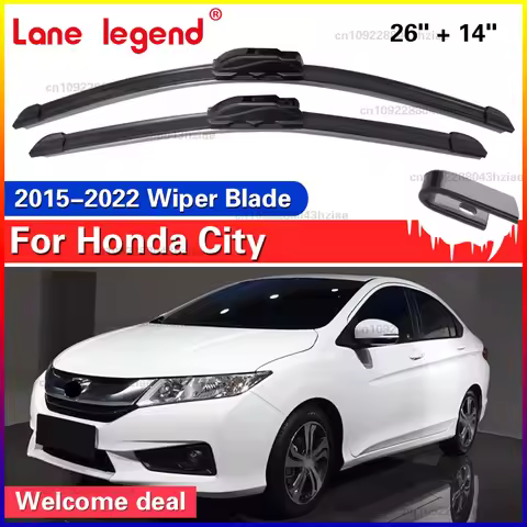 Car Wiper Blades For Honda City GM4 GN Grace Ballade 2015 - 2022 Auto Windscreen Windshield Wipers W