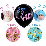 Reveal Boy or Gender Latex Balloon Girl