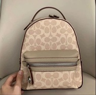 全新🌸Coach 32715 小號牛皮雙肩包 Outlet 原廠正品