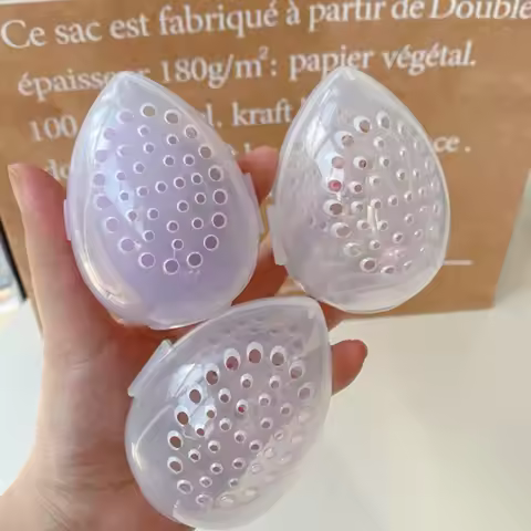 1PC Beauty Sponge Stand Storage Case Makeup Blender Puff Holder Empty Rack