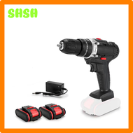 SHSH Chancemakers Electric Drel, Electric Shock Cordless Drill, High Lithium Ion Batteries Manual Drill DFVS