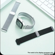 18mm Magnetic Milanese Mesh Watch Strap For Casio AE‑1200WH AE‑1300 Small Square Watch Replacement B