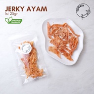 Boy Dehydrated Chicken Jerky DogCemilan Organicnatural