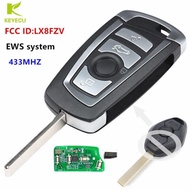 Keyecu Ews Modified Remote Key Fob 4B 433Mhz Id44 Chip 19982005 Bm