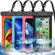 NANPLE Multicolor Universal Waterproof Phone Pouch, Large Phone Waterproof Case Dry Bag (Protection 