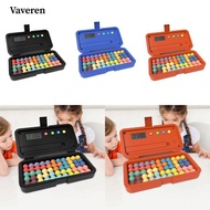 [Vaveren] Beads Puzzle Colorful Beads Puzzle Game with Timer Intelligence IQ Games 3D Puzzle Board G