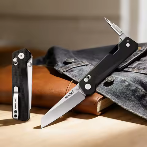 NexTool Knight K40 EDC Multitool Pocket Knife 14C28N Steel Blade Pocket Cutting Tool For Outdoor Por