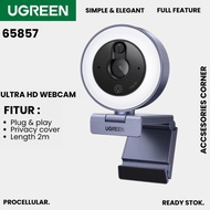 Ugreen Webcam 2K With QHD Resolution Lens Cover 65857