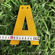 [READY STOCK] 1pc Banner (Alphabet) Happy Birthday / Anniversary / I love U / Valentine (Gold)