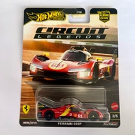 Hot Wheels Ferrari 499P merah Circuit Legends Premium, collector Item