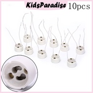 10PCS GU10 Ceramic Lamp Holders Heat-Resistant GU10 Sockets