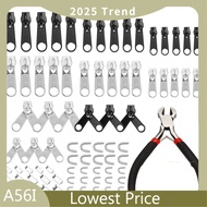 85pcs Zipper Repair Kit Zip Slider Rescue Universal Zippers Replacement Jacket Clothes Bag Tent Fix 