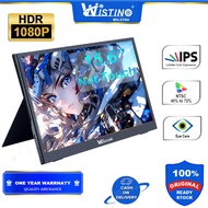 【Selangor stocks】Wistino Thin Portable Monitor 13.3 15.6inch USB Type C HDMI-compatible for Laptop P