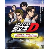 [USB] INITIAL D 头文字D [89 Episodes] (ENG SUB) STAGE 1-6+ MOVIE 1-3 + 2 EXTRA STAGE+ 2 BATTLE STAGE Mo