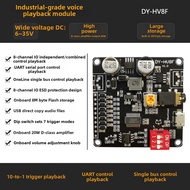 【GTTR】Voice Playback Module 90dB Dynamic Range One-line Single-bus UART Control Boardready stock