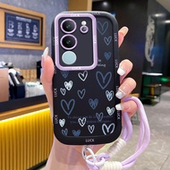 VIVO V29 5G V29E 5G V29 Pro 5G Case With Cute Lanyard
