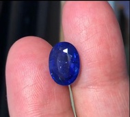 👑3.97卡斯里蘭卡無燒天然藍寶石裸石跟國際證書             👑3.97ct Sri Lanka Un Heated Natural Sapphire Gemstone With Inte