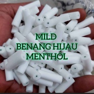 Busa filter Mild mentol benang hijau premium