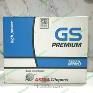 Aki/ Baterai Mobil GS Premium Astra Otoparts N70ZL (75D31L)