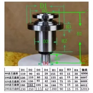 Flange mounted spindle high-speed spindle lathe spindle