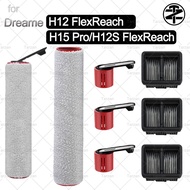 FOR Dreame H12 FlexReach / H12S FlexReach /H15 Pro Wet Dry Vacuum Accessories:roller brush,filter,br