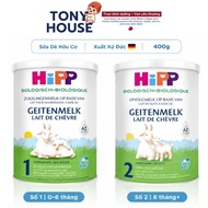 HiPP HiPP 2 Organic Goat Milk 400g 6 months and older - 2 cans - 2Pcs, Hipp Goat Milk 2