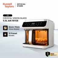 Russell Taylors CrystalVision360 Glass Air Fryer (5.5L) Z8