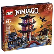 全新絕版 LEGO 70751 - Temple of Airjitzu (NinjaGo系列，與70617、70618、70620、70657、71741同一系列)