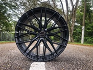 RAXER Wheels VOX105 Sport Rim 18X8.5JJ 5X113 ET40 - READY STOCK - Tinted Gloss Black & Satin Black