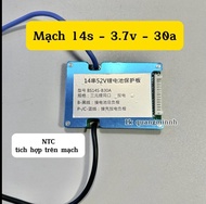 Mạch 13S 48V 20a-30a Dùng được cho pin Lithium li-on Lipo 37V. Chuyên dùng đóng bình pin xe điện 48V