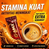 GMAX Coffee With Palm Sugar Instant Drink Coffee Powder Energy Sachet