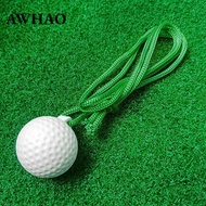 [AWHAO] Golf Ball, Golf Rope Swing, Swing Training Accessories, Golf Training Rope Ball