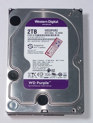ฮาร์ดดิสมือสอง HDD_Harddisk Western Digital 2TB PC 3.5"(WD Purple)