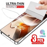 3pcs Hydrogel phim cho Oneplus 13 13S 13t 13R 12 12R 11 11r 9rt 9 10 Pro bọc hoàn toàn gel mềm miếng