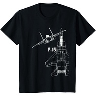 KATUN 24s cotton children's T-Shirt F-15 Eagle Jet Military Stealth Fighter Jet T-Shirt