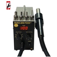 BLOWER QUICK 857DW + ORIGINAL ADJUSTABLE HOT AIR HEAT GUN REWORK SOLDERING STATION 220V