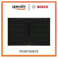 Bosch PXX875D67E Series 8 Induction hob with integrated ventilation system 80 cm surface mount with frame