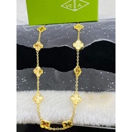 10k saudi gold necklace 18 inch-1,200