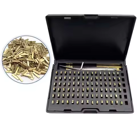 Coding Machine Copper Letters Stamp Brass Letters Numbers Alphabet Font for DY-8 HP-241 HP-241B Char