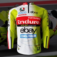 MotoGP Long-Sleeved Zip-Up Shirt Team Vr 46 Racing 2025 MG0216 Marco Besekki 72 Model Size S-5XL