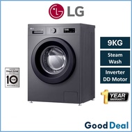 LG FB1209S6M 9KG / Toshiba Inverter Direct Drive Front Load Washing Machine Mesin Basuh