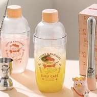 lulu豬 一套 調酒器 套裝 shake杯 手打 檸檬茶 工具 調杯 水杯 水壺 水樽 公仔 豬仔 小豬 生日禮物 送禮