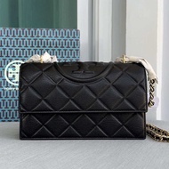 รับประกันแท้💯 FLEMING SMALL CONVERTIBLE SHOULDER BAG BLACK 164800