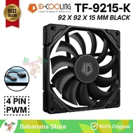 FAN ID-COOLING TF-9215-K BLACK SLIM 9CM CPU CASING IDCOOLING 92MM ID-COOLING CPU COOLER