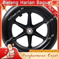 Aksesori Kerusi Roda klineWheelchair Tayar Roda Belakang 12-Inci 12 1/2x2 1/4 Tayar Pepejal Tanpa Ud