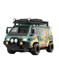 585-132 RTR 1/24 2.4G 4WD RC Car Sport Mini Bus Drift Off-Road Simulation Camping Van LED Light High