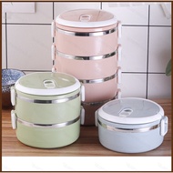 SQ2 Stainless Steel multi-layer Durable Student Portable Insulated Lunch Box QS2