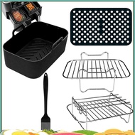 6 Pieces Air Fryer Accessories Set for  Foodi AF300UK AF400UK, Tower T17088, Instant  Dual Zone Deep