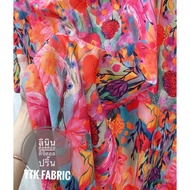 Digital Cotton Linen Fabric Printed Width 56 Inches